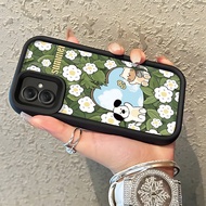 HP Phone Case For Samsung Galaxy A06 A05 A05s F05 M05 Case Flower and leaf and cat Softcase Silicone