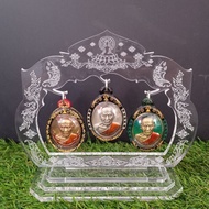[SG INSTOCKS ✨] THREE AMULETS DISPLAY STAND / AMULET DISPLAY / ACRYLIC AMULET STAND