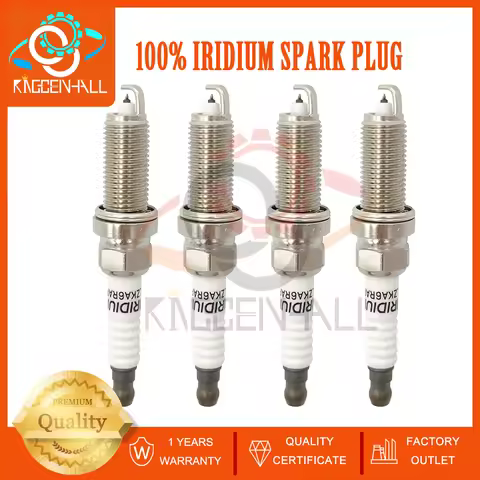 4/6/8pcs High Quality LZKAR6AP-11 22401-ED815 Iridium New Spark Plug Candles For Nissan March Tiida 