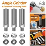 [3件裝] 80mm 拋光機加長桿 角磨機延長軸連接頭 改裝打磨工具