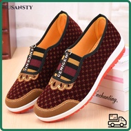 SUSANSTY Cloth Shoes, Flat Casual Old Beijing Cloth Shoes,  Old Beijing Round Mouth Breathable Casua