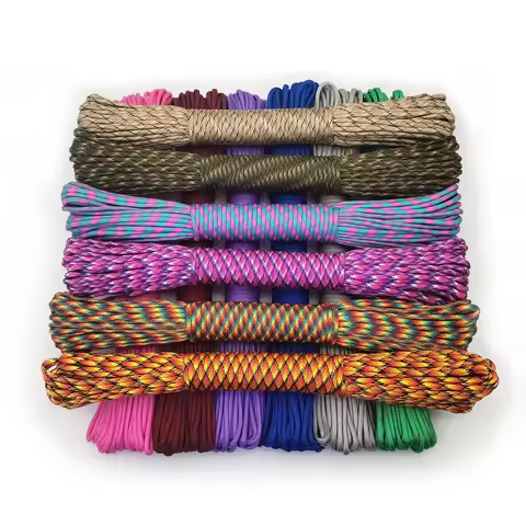 New Colors High Quality Paracord 550 Rope Type III 9 Stand 100FT Paracord Cord Rope Survival Kit Who