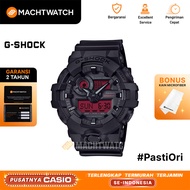 Jam Tangan Pria Casio G-Shock GA-700BBR-1ADR Black and Bold Red Series Digital Analog Dial Black Res