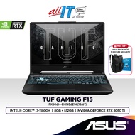 Asus TUF Gaming F15 FX506H-EHN062W 15.6'' FHD 144Hz Gaming Laptop (Intel i7-11800H | 8GB | 512GB SSD | RTX 3050Ti)