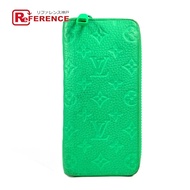LOUIS VUITTONRFIC Monogram Taurillon Zippy 錢包 垂直長錢包
