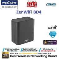 ASUS ZenWiFi BD4 1-Pack Dual-band WiFi 7 AiMesh Extendable Router, 3600 Mbps, Dual 2.5G Ports - 3 Ye