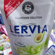 lervia sabun cair refill 400ml avocado