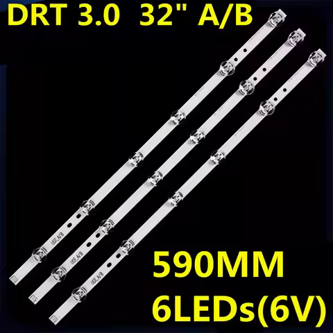 5kit=15pcs LED Backlight Strips for 32"TV 32lb5600 32lb560b 32lb570b 32lb580b 32lb585b 32lb620b 32lf