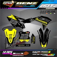 DECAL STICKER KX F 250-450 DN001