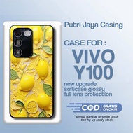 Latest Vivo Y100 Case Fruit Art Hardcase Softcase Glossy Casing Vivo Y100 Kesing