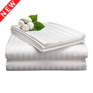 Duvet cover Strip Cotton satin Stripe Duvet cotton cotton Duvet  cover Duvet bedsheet white bedsheet