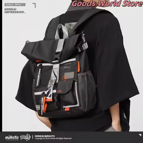 In stock Kiana Tote backpack Bag Original Merch Honkai Impact 3 Kiana Cosplay Costume Anime daily co