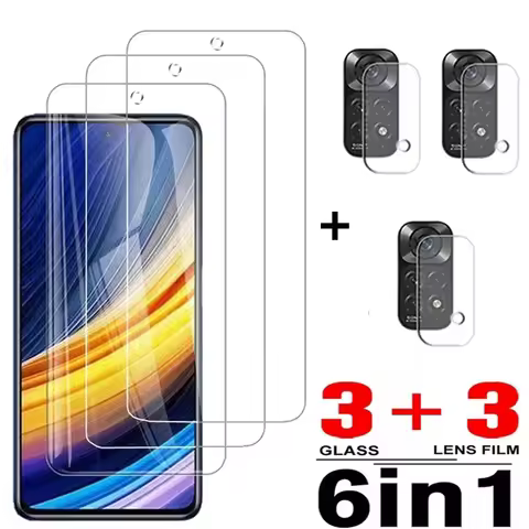 Tempered Glass For Xiaomi Redmi Note 11 11S Note11 10 9 9S 8 X4 Pro 5G Screen Protector For Poco X3 