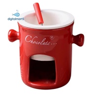 Fondue Mug Ceramic Chocolate Melting Fondue Pot Chocolate Fondue Mugs Snack Candy Chocolate Melter P