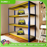 HUHU-5 Tier rack HEAVY DUTY Boltless Rack Home , Store & Warehouse Rack / Rak Besi Serbaguna, Rak St