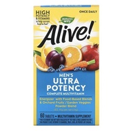 Nature's Way, Alive Men's & Women's Ultra Potency Complete Multivitamin, 60 Tablets