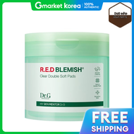 Dr.G | แผ่นดูดซับสิว Dr. Jart+ Red Blemish Clear Double Action Pads 60 แผ่น