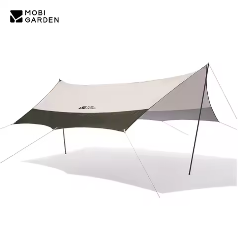 MOBI GARDEN Camping Tarp Flysheet Shelter Sun Shade Anti-UV Canopy Waterproof Outdoor Picnic