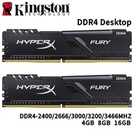 Kingston HyperX FURY DDR4 8GB 16GB 2133Mhz 2400MHz 2666MHz 3200MHz Suitable for X99 motherboard 1.2v