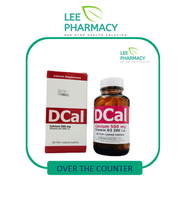 DCAL  CALCIUM 500mg VITAMIN D3 200 i.u. 60s