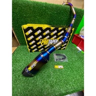 LC135 4S 5S Y15 Y15ZR V1 V2 EXHAUST RACING PROTAPER S-1 S1 32MM 35MM (CUTTING AHM M3)STAINLESS STEEL
