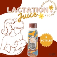 Mommylicious Juice - Ginger with Honey &amp; Lime 6 Bottles Bundle (Breastfeeding, Milk Booster, Lactation Drink)