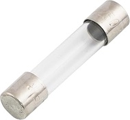 ELPA TF-2001H Glass Tube Fuse, 250V/0.1A, 1.2 inches (30 mm), Φ6.35, Pack of 2, Wiring Fuse, Line Pr