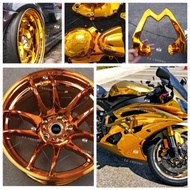 Chrome Motor Cover Spray Paint Paint Coating Magic alloy paint magic diy to ez paint ez chrome cat m