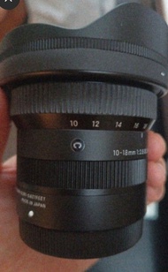 Sigma 10-18mm F2.8 DC DN 鏡頭 for sony emount