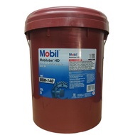 AUTOMOTIVE GEAR OIL - MOBIL MOBILUBE HD GL-5 85W-140【20L】(Ready Stock)