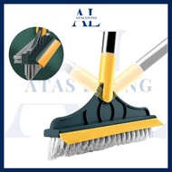 🔷ATAS🔷3 In 1 Brush Magic Brush Broom Toilet Floor Brush Berus Cuci Tandas Gap Scrub Brush Tile Kitch