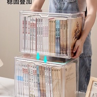 Acrylic Book Desktop Anti-dust Handy Tool Shelf Shelf Desktop Bookcase Children Storage Box Bookshel