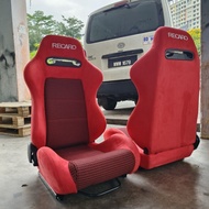 1pcs Recaro Bucket Seat Sport Seat Thailand With RAILING UNIVERSAL