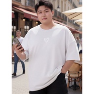 2R031 [AIYOU] Lelaki Baju T Shirt Men Tshirt   Clothes 1XL-5XL Seluar Murah Korean Style Plus Size C