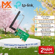 [Genuine] TP-Link TL-WN781ND PCIe N150 150Mbps WiFi Card for PC