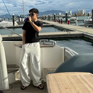 BEAM SWEATPANT - Premium non-ruffled cotton flannel pants Whose Studio