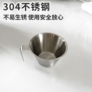 With Scale Espresso Extract Cup 304 Stainless Steel Espresso Cup Small Milk Cup Coffee Measuring Cup