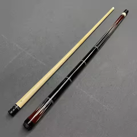 New 58" Universal-061 Series Canadian Maple Pool Cue 12.5mm Low Deflection 3/3-8 Joint Billiard Stic