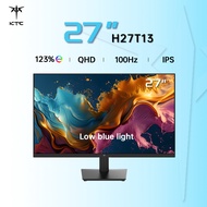 KTC 27" 2K QHD IPS 120Hz Gaming Monitor 2560×1440 Productivity Monitor Professional Office Monitor H