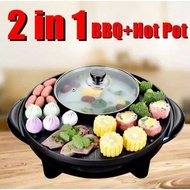 Electric BBQ Shabu hot pot