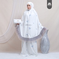 MUST HAVE ADULT PRAYER CLOTHES EMBROIDERED COQUETTE PRAYER CLOTHES WITH RIBBON EMBROIDERY