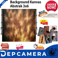 LAYAR 3x6 abstract canvas background, portable folding fabric, 3x6 screen backdrop