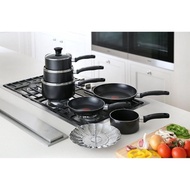 Tefal Delight 7 Piece NON STICK Cookware Set Fry Nonstick Pan Pot Kuali Periuk Belanga.