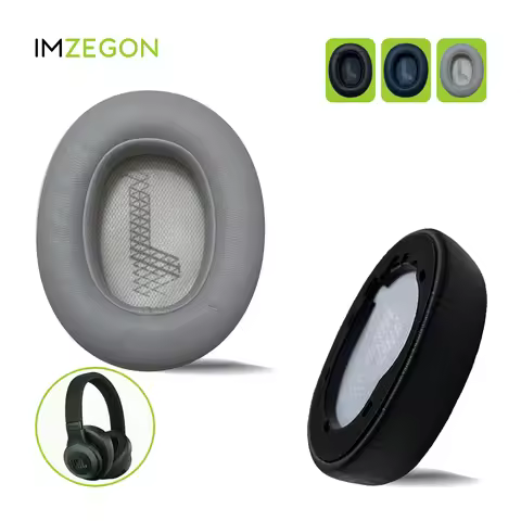 IMZEGON Replacement Earpads Headband for JBL E65BTNC DUET NC LIVE650 660 BTNC Headphones Ear Cushion