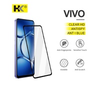 HK VIVO ANTI SCRATCH ANTI BLUE CLEAR HD TEMPERED GLASS Vivo S1 Pro Y01 Y02 Y03 Y1S Y3 Y5S Y11 Y12 Y1