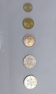 1997年回歸香港紀念硬幣一套