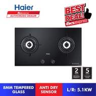 Haier 2-Copper Burner Gas Hob HC-QHA932 with Anti-Dry Technology