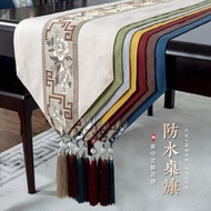 table runner Wholesale Cross-Border New Chinese Table Runner Hotel Bed Runner Chinese Zen Tea Towel 