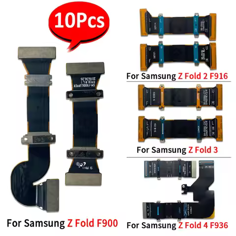 10Pcs，Main board Screen LCD Connection Rotating Spindle Shaft Spin Axis Flex For Samsung Z Fold 2 3 