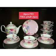 TEA SET VANTAGE ORI💥FREE PINGGAN KUIH 2PCS..